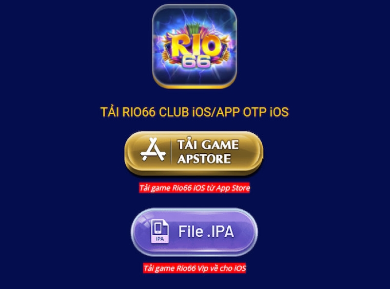 Tải game Rio66 về IOS cực dễ qua vài bước cơ bản