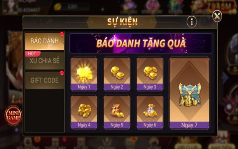 Giftcode mừng page mới